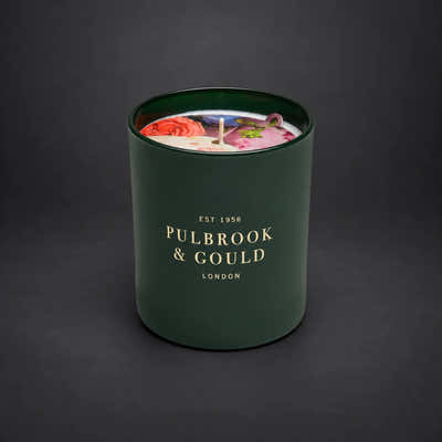 
                    
                      Signature scented candle, hand-poured with rose and jasmine
                    
                  