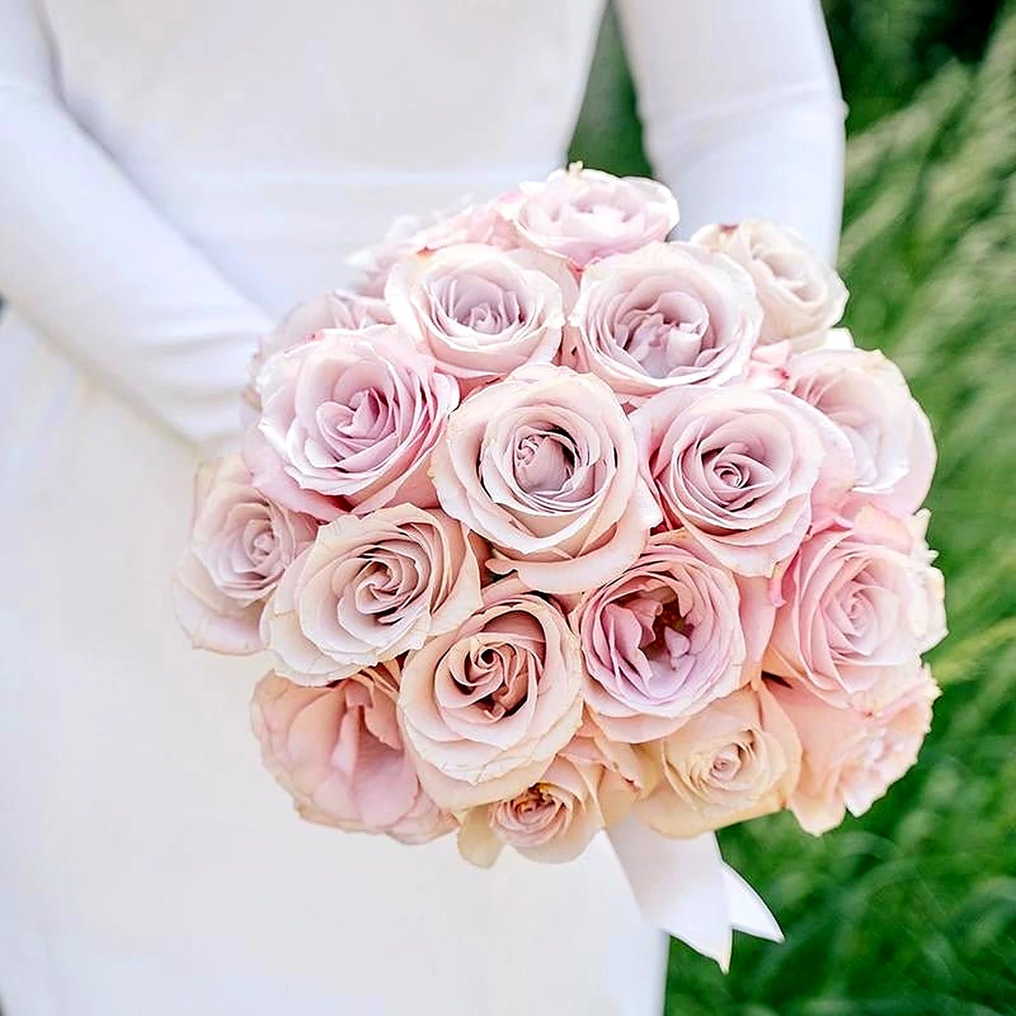 Bridal Bouquets Class - blush pink rose bouquet, by Pulbrook & Gould