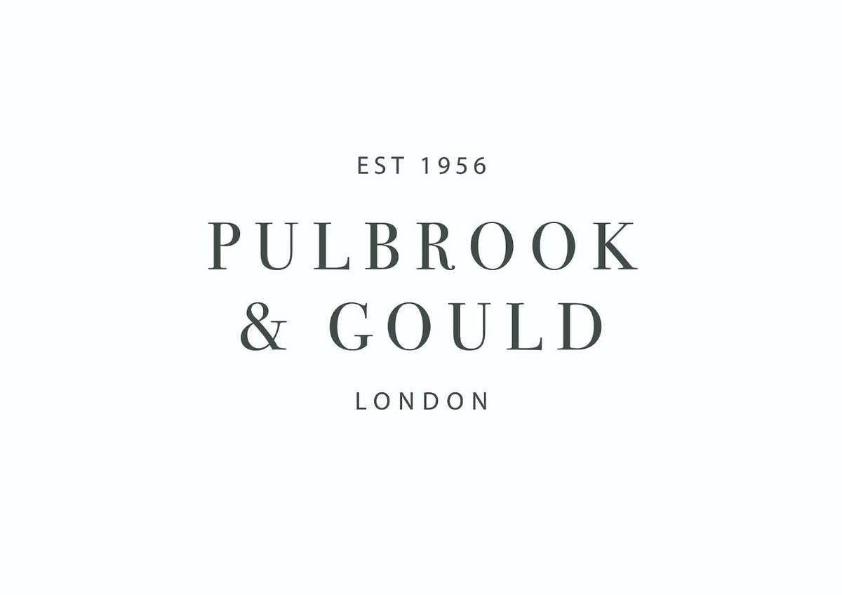 Pulbrook & Gould London, est. 1956 logo