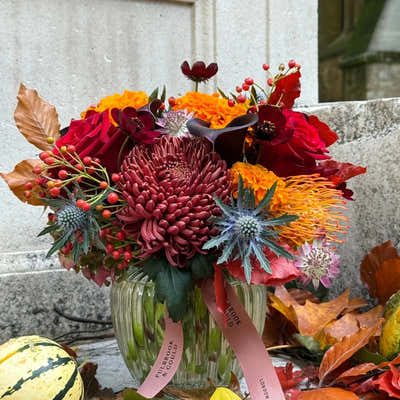 
                    
                      Halloween Posy detail, Pulbrook & Gould London
                    
                  