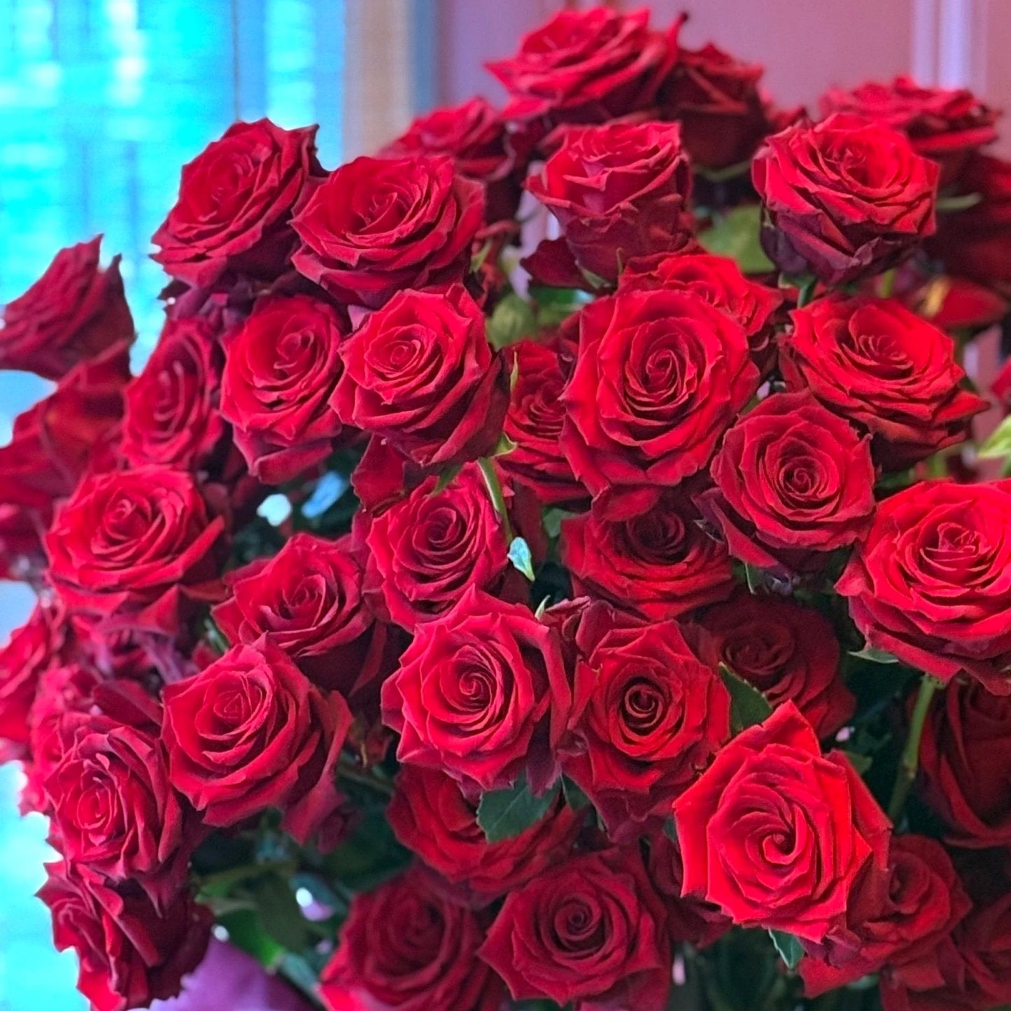 Long Stemmed Roses by Pulbrook & Gould, detail view