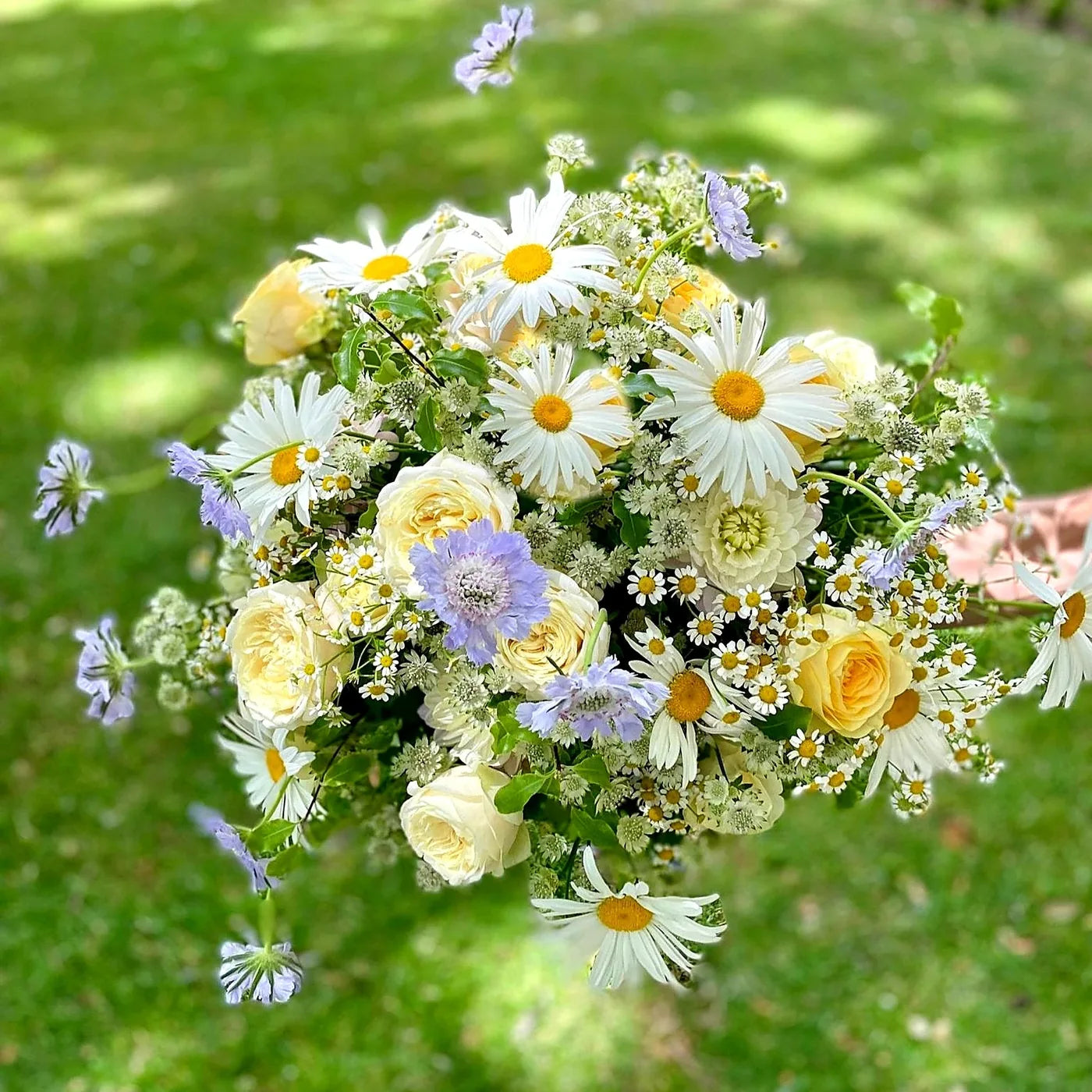 Summer Breeze bouquet - luxury seasonal flowers, by Pulbrook & Gould