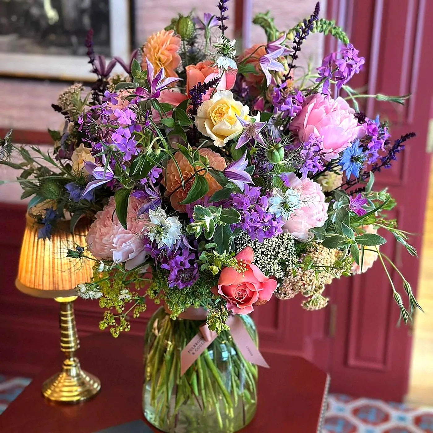 Summer Enchantment bouquet by Pulbrook & Gould, luxury seasonal flower arrangement