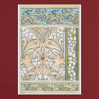 
                    
                      Tolstoy Gallery Greetings Card Box Set Botanical by Pulbrook and Gould, art deco botanical notecards with envelopes
                    
                  