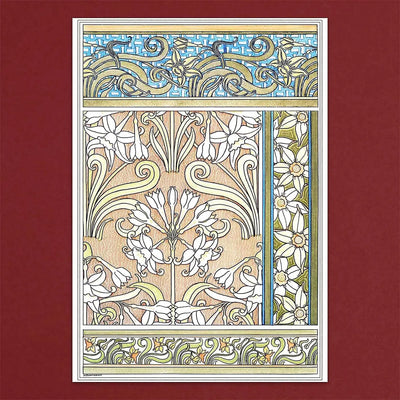 
                    
                      Tolstoy Gallery Greetings Card Box Set Botanical by Pulbrook and Gould, art deco botanical notecards with envelopes
                    
                  