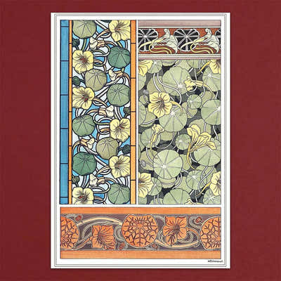 
                    
                      Tolstoy Gallery Greetings Card Box Set Botanical by Pulbrook and Gould with art deco botanical notecards
                    
                  
