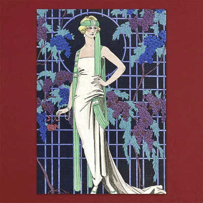 
                    
                      Tolstoy Gallery Greetings Card Box Set- George Barbier by Pulbrook and Gould with Art Deco notecards
                    
                  