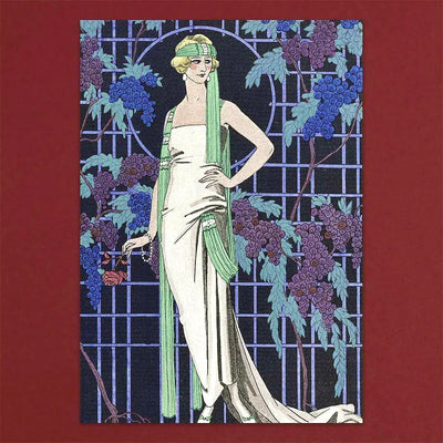 
                    
                      Tolstoy Gallery Greetings Card Box Set- George Barbier by Pulbrook and Gould with Art Deco notecards
                    
                  