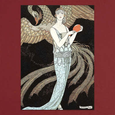 
                    
                      Tolstoy Gallery Greetings Card Box Set- George Barbier by Pulbrook and Gould, art deco notecards with envelopes
                    
                  