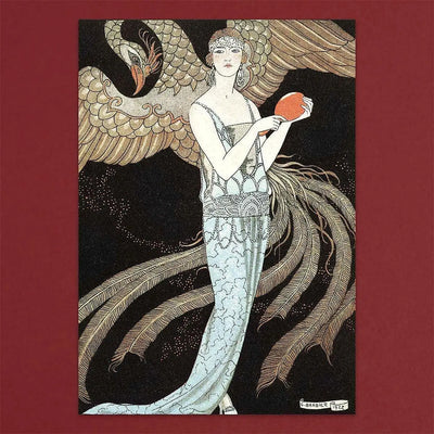 
                    
                      Tolstoy Gallery Greetings Card Box Set- George Barbier by Pulbrook and Gould, art deco notecards with envelopes
                    
                  