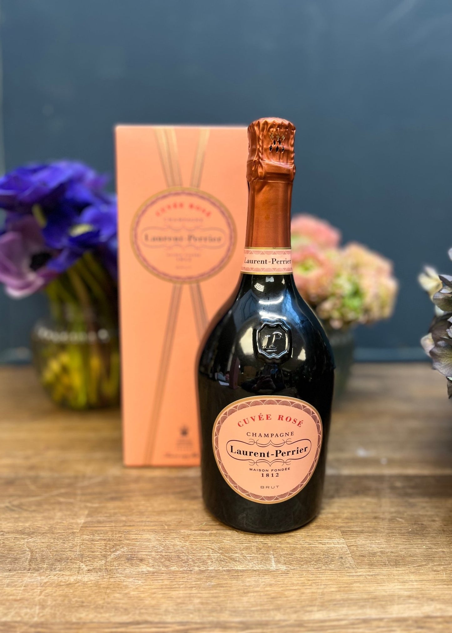 Laurent-Perrier Rosé Champagne - Pulbrook & Gould Flowers London