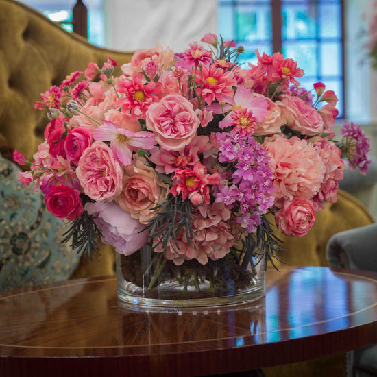 Luxury Faux Pink Arrangement - Pulbrook and Gould Flowers London