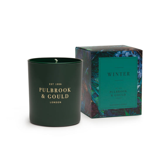 Load image into Gallery viewer, Pulbrook &amp;amp; Gould Winter Scented Candle - Pulbrook and Gould Flowers London
